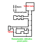 První patro romulanské základny